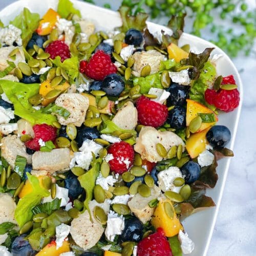 chicken salad with fruit