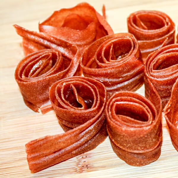 rhubarb only fruit roll ups