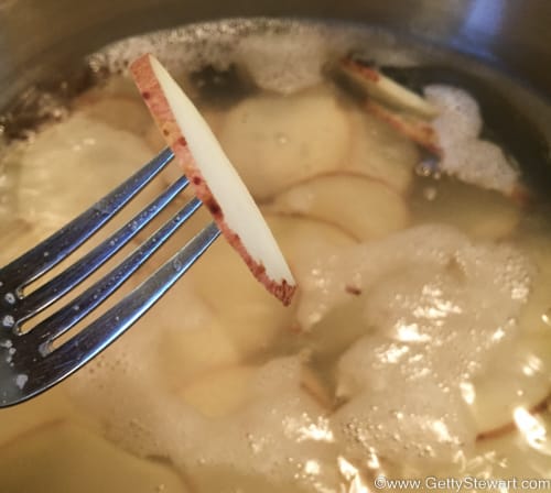 fork tender potatoes for dehydrator