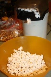 Air popped popcorn is the best