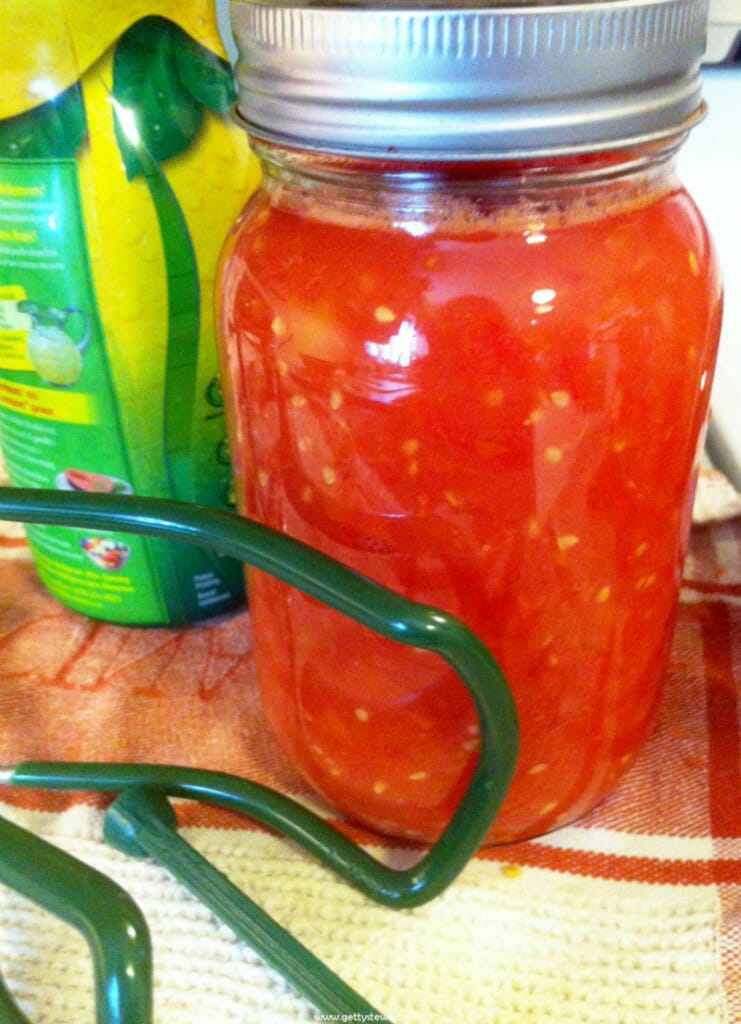 canning tomatoes safely