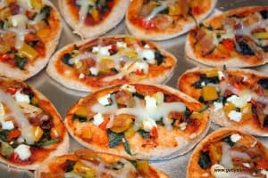 Football Pizzas for Game Day