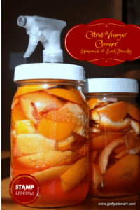How to Make Homemade Citrus Vinegar Cleaner