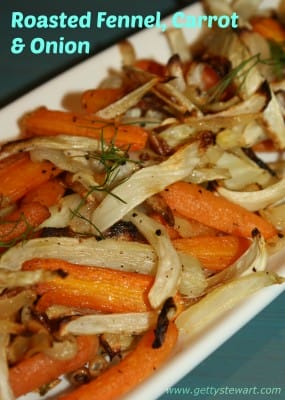 Roasted Fennel Onion and Carrot