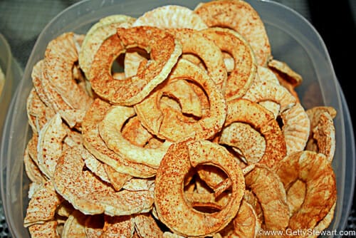 dried apple rings