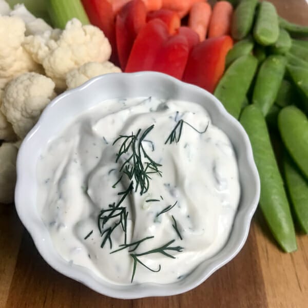 sour cream and dill dip