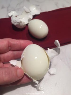 egg shell separating