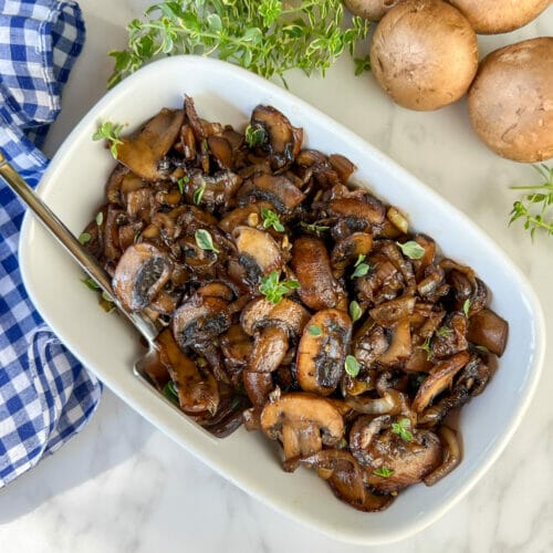 Sautéed Mushrooms And Onions For A Flavour Boost