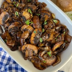 Sautéed Mushrooms and Onions for a Flavour Boost