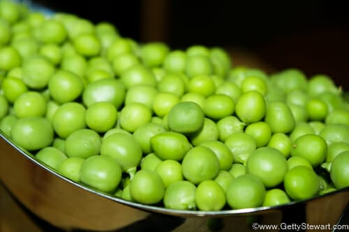 gorgeous peas to freeze peas