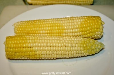 husking corn in micro