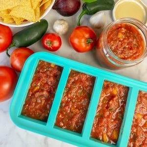 How to Make Freezer Salsa – Tomatoes