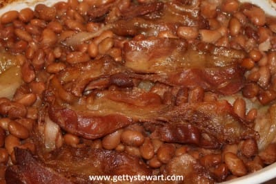 baked beans with bacon