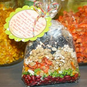 How to Make Garden Vegetable Soup Mix in a Jar