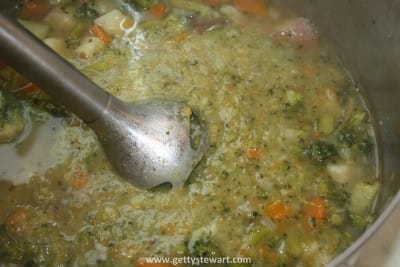 puree broccoli soup
