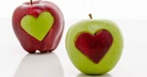 How to Make Heart Apples