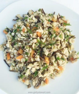 pilaf brown and wild rice