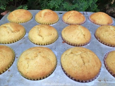 muffins out of oven - watermarked