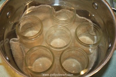 canning in a soup pot - watermarked