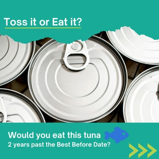 Eat It or Toss It - How to decide if food is safe to eat?