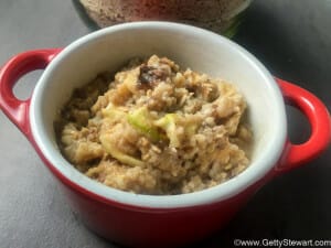 Oatmeal - How to Make Homemade Instant Oatmeal - GettyStewart.com
