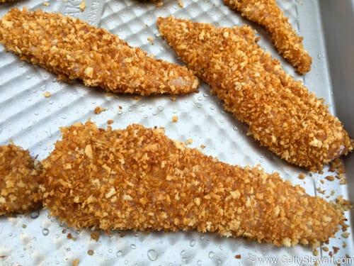 chicken fingers for the oven