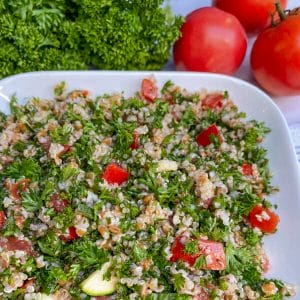 Tabbouleh – Parsley and Whole Grain Salad