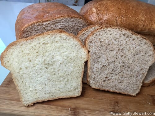 50% whole wheat bread