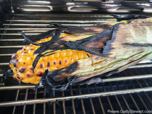 corn on cob on grill