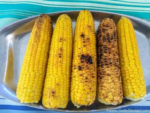 off the grill corn