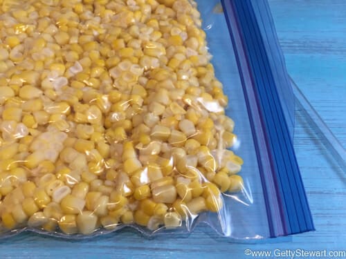 vacuum sealed corn