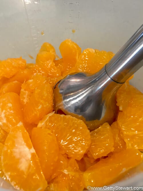 chop mandarins