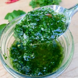 How to Make Chimichurri – A Green Herb Sauce