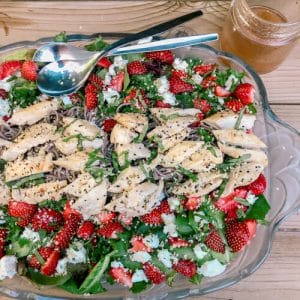 Strawberry Basil Salad – Main Dish or Side