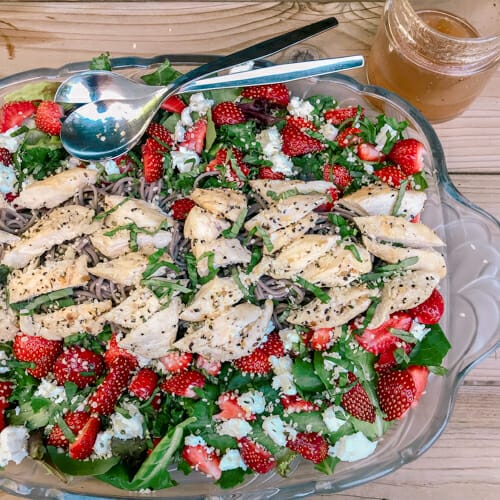strawberry basil salad