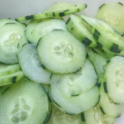 cucumber salad salt