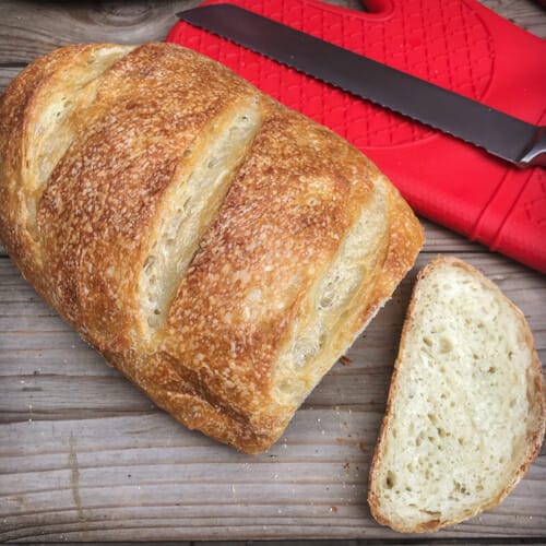 Artisan Sourdough Bread with All Purpose Flour {soft, crisp & chewy!} - The  Clever Carrot