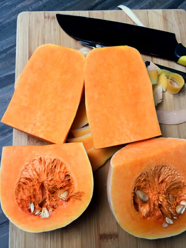 papaya peeler/butternut squash peeling machine