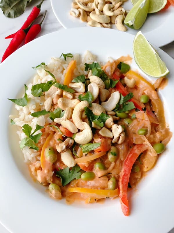 red thai curry vegan