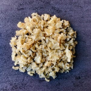 dehydrated brown rice