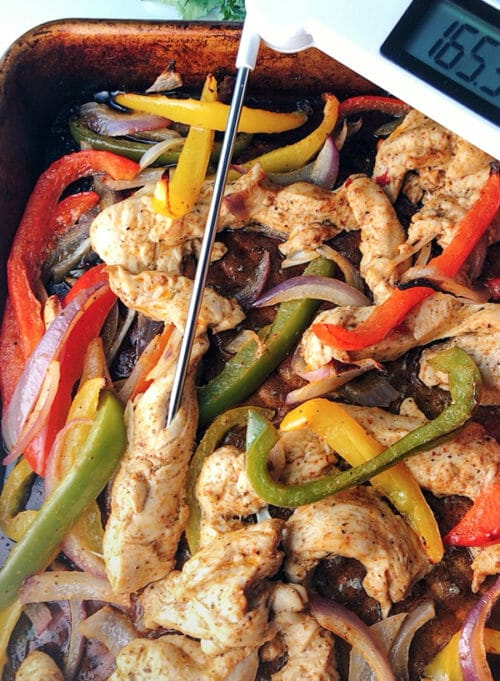 Quick And Easy Chicken Fajita Sheet Pan Dinner