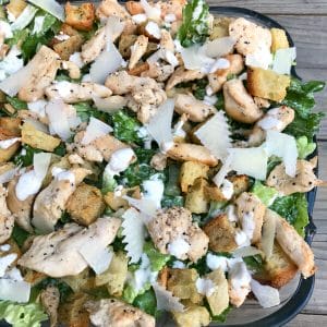 How to Make Chicken Caesar Salad – From Scratch
