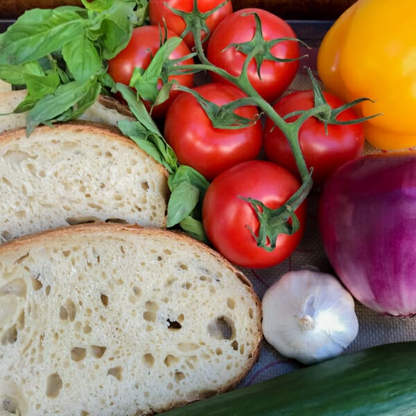 Italian bread salad ingredients
