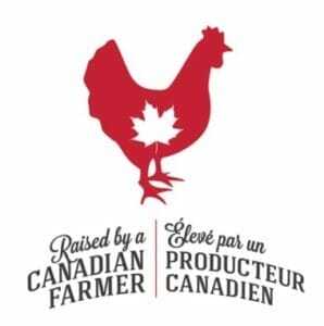 Canadian chicken farmer logo