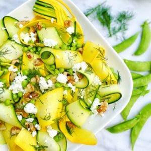 How to Make Zucchini Ribbon Salad – Tasty Way to Use Zucchini