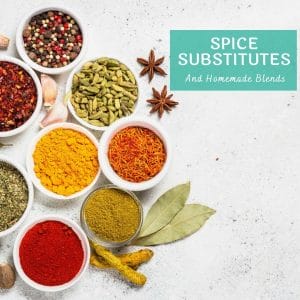 Common Spice Substitutes – What to Use Instead