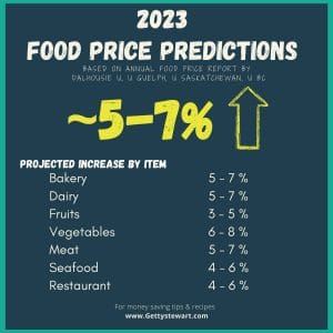 Report on Canada’s Food Prices 2023 with Tips for Eating Well