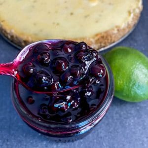 Quick and Easy Blueberry Sauce – Fresh or Frozen Blueberries