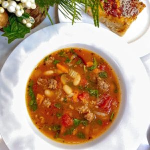 Italian Sausage and Kale Soup – Stove Top, Crockpot or InstantPot