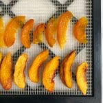 dried canned and frozen peaches